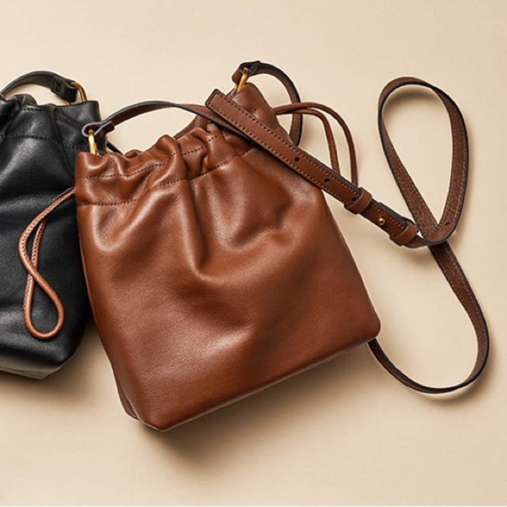 Fossil Small Gigi Crossbody Drawstring Bag